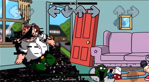 fnf错误化恶搞之家破碎的家庭截图1