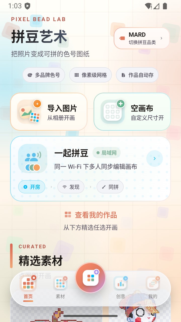 拼豆艺术生成器截图3