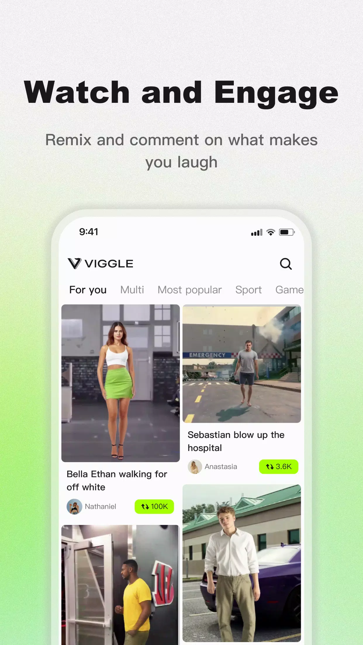 VIGGLEAI视频生成工具截图2