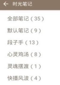 时光笔记记录