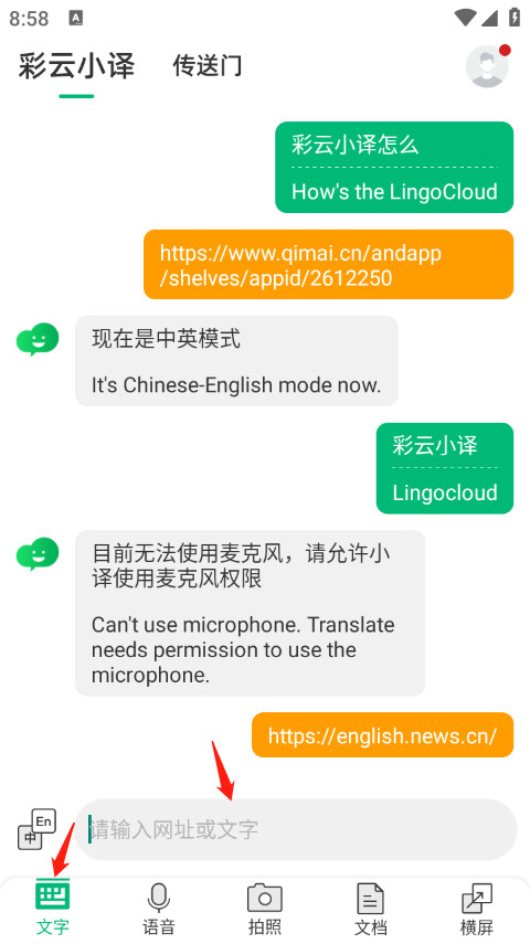 彩云小译翻译器