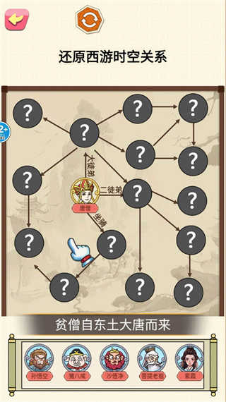 人物关系小游戏截图1