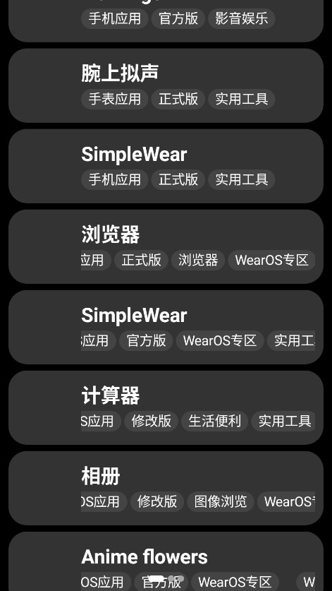 小桃应用商店手表版截图1
