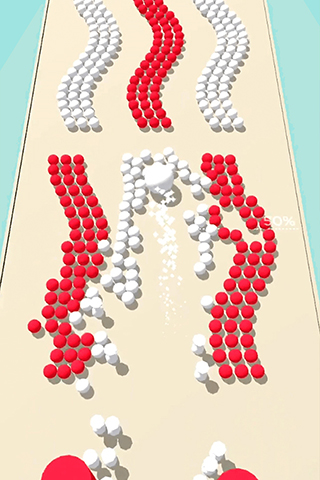 彩色躲避球球3D截图5