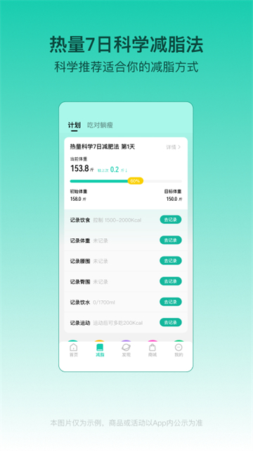 热量减肥法截图3