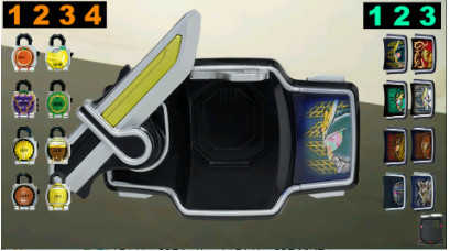 假面骑士铠武腰带模拟器豪华版(Gaim Belt All Rider Series)