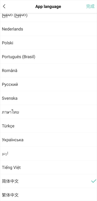 剪映国际版怎么成中文