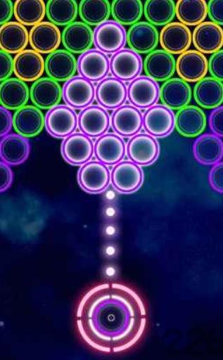 荧光霓虹泡泡