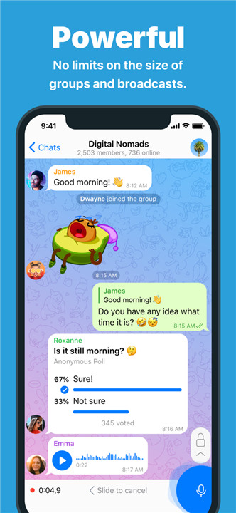 纸飞机telegeram截图2