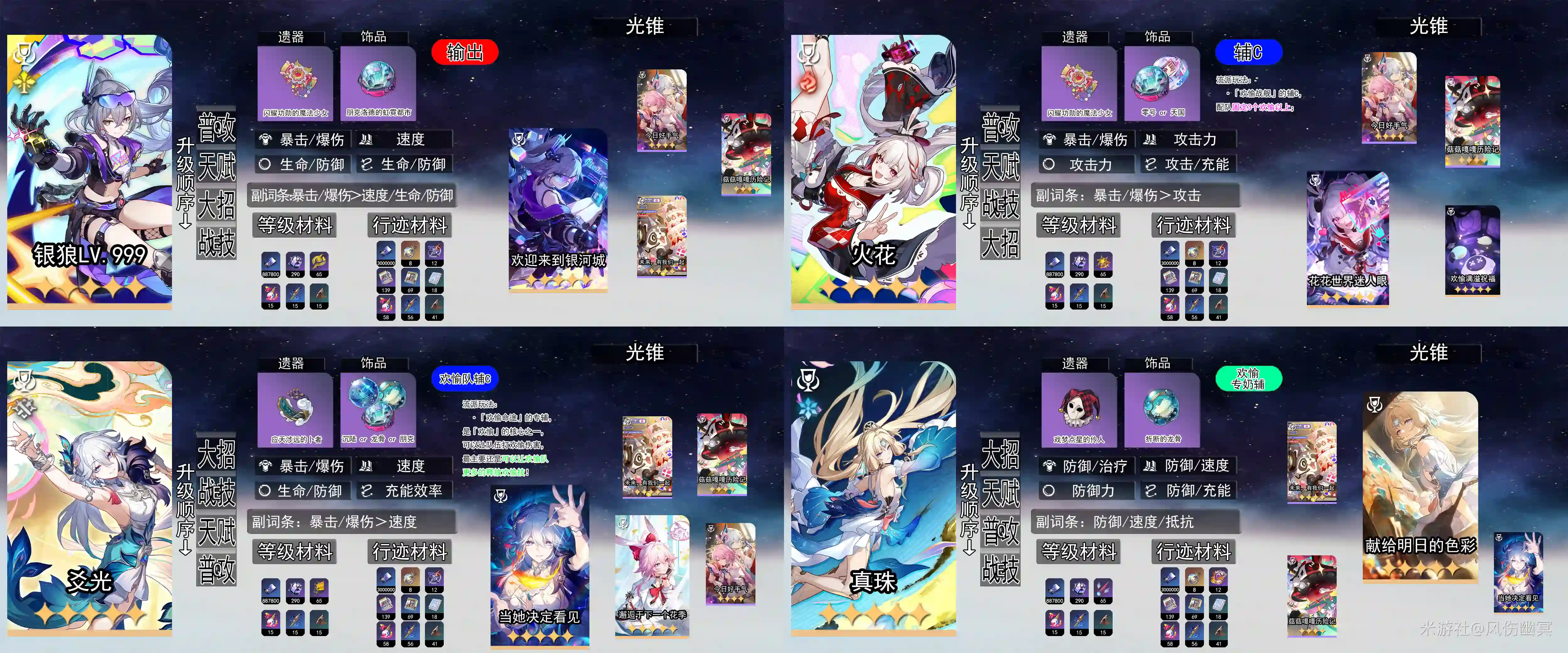 崩坏星穹铁道真珠阵容如何搭配