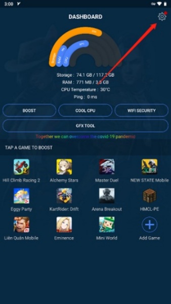 GFX Game Booster截图1